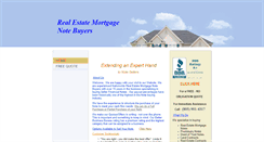 Desktop Screenshot of mortgagenotebuyers1.com