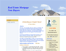 Tablet Screenshot of mortgagenotebuyers1.com